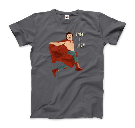 Take it Easy, Nacho Libre, El Luchador Mascarado t-shirt by Art-O-Rama Shop
