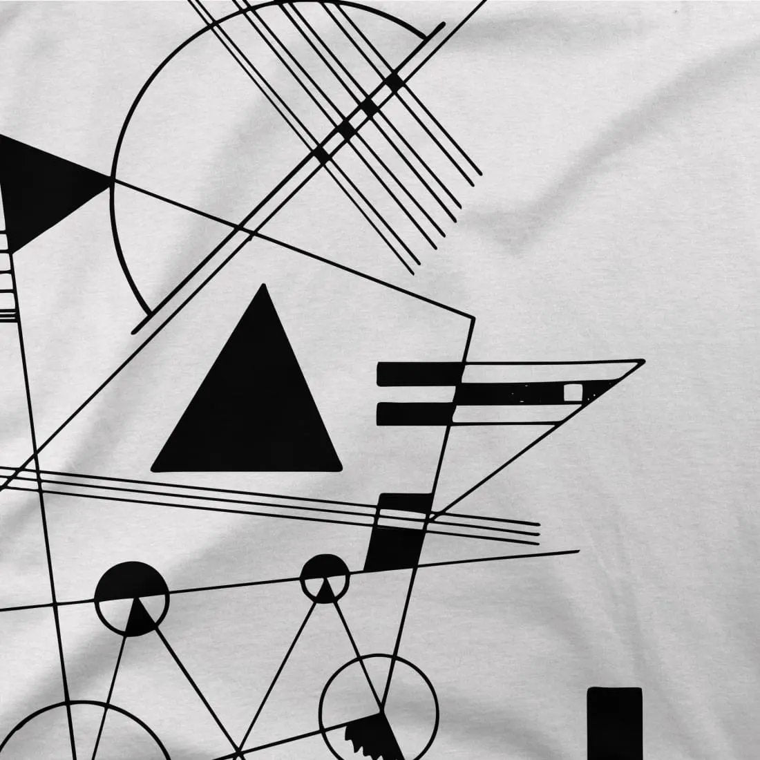 Wassily Kandinsky Drawing for Point and Line, 1925 artwork t-shirt by Art-O-Rama Shop