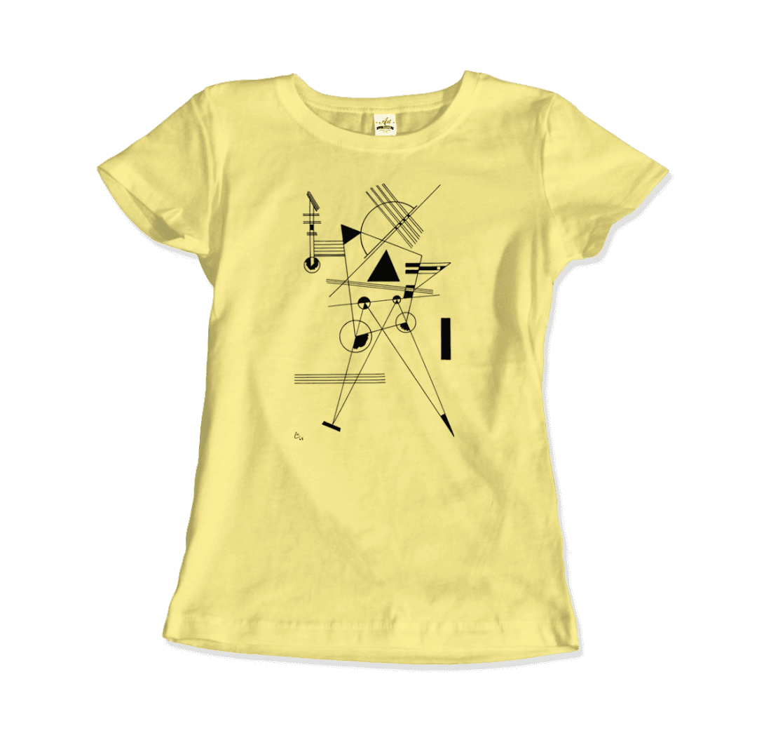 Wassily Kandinsky Drawing for Point and Line, 1925 artwork t-shirt by Art-O-Rama Shop