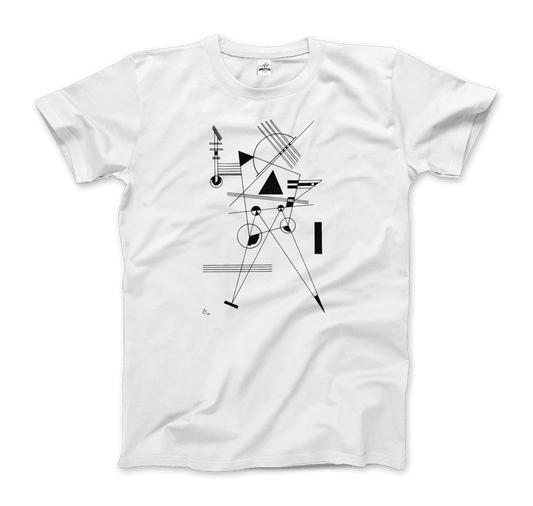 Wassily Kandinsky Drawing for Point and Line, 1925 artwork t-shirt by Art-O-Rama Shop