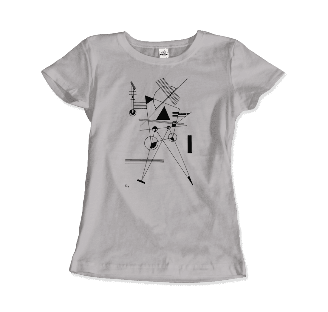Wassily Kandinsky Drawing for Point and Line, 1925 artwork t-shirt by Art-O-Rama Shop