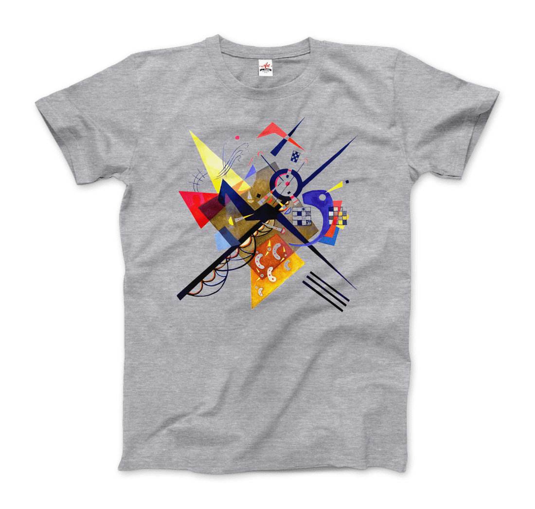 Wassily Kandinsky on White II (Auf Weiss) 1923, artwork t-shirt by Art-O-Rama Shop