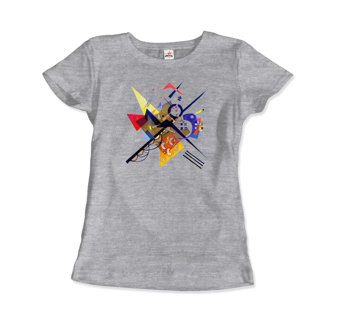Wassily Kandinsky on White II (Auf Weiss) 1923, artwork t-shirt by Art-O-Rama Shop