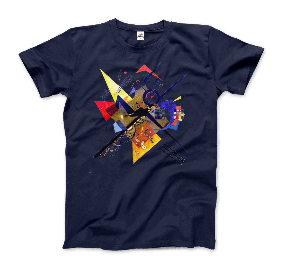 Wassily Kandinsky on White II (Auf Weiss) 1923, artwork t-shirt by Art-O-Rama Shop