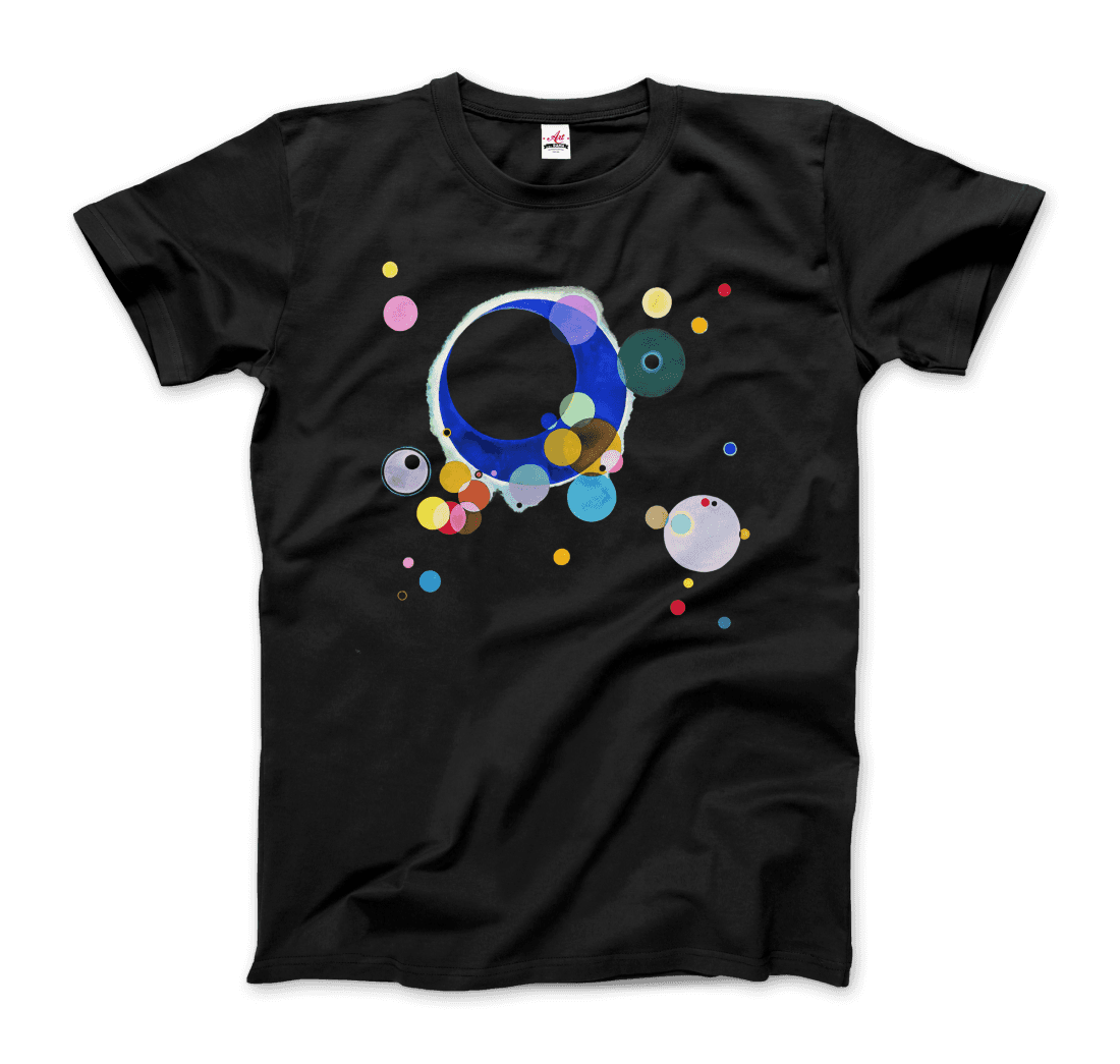 Wassily Kandinsky Several Circles, 1926 artwork t-shirt by Art-O-Rama Shop