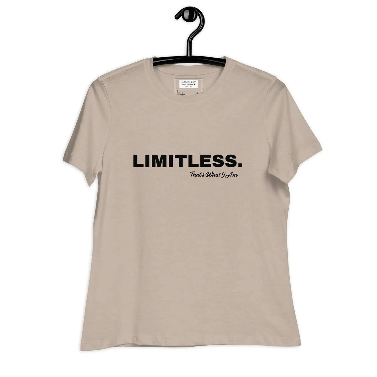 Women's T-Shirt LIMITLESS Women's Relaxed T-Shirt by Maiden-Art