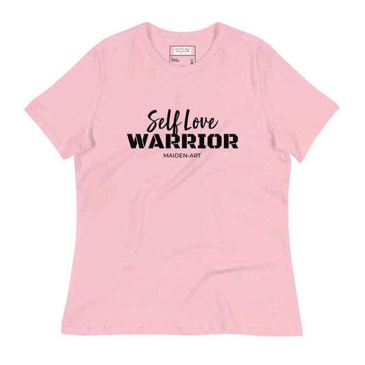 Women's relaxed t-shirt Self Love Warrior by Maiden-Art