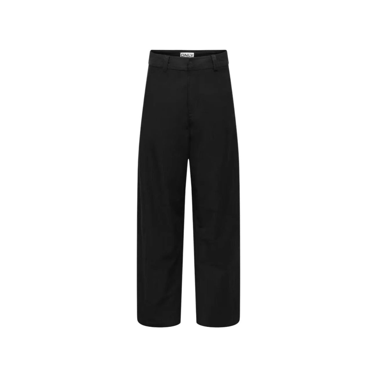 Only Women Black Stretch Barrel Trousers Premium Comfortable Fall Style by Only